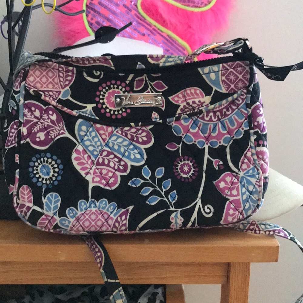 Floral Vera Bradley Crossbody Bag